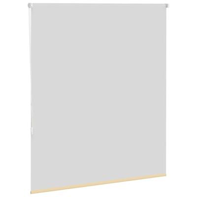 Rolgordijn verduisterend 125x130 cm stofbreedte 121,6 cm beige