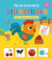 Op De Boerderij Stickerboek - Plakken, Kleuren En Woordjes (2-4 jaar) - thumbnail