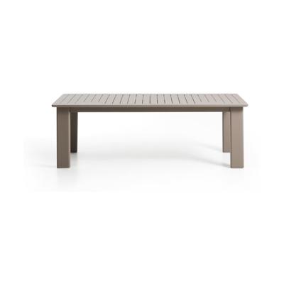 Kave Home Livorno tuintafel uitschuibaar 233(350)x100 cm Taupe