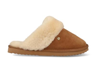 Warmbat Pantoffels Flurry FLS321025 Cognac Bruin-40 maat 40