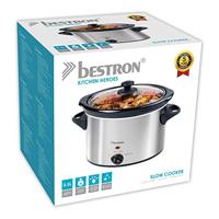Bestron ASC350 Slowcooker RVS/Zwart - thumbnail