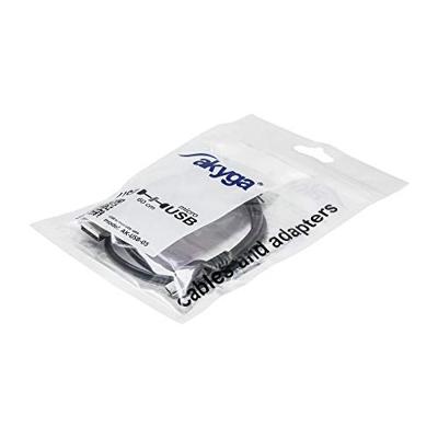 Akyga USB-kabel USB-A stekker, USB-micro-B stekker 0.60 m Zwart AK-USB-05 - thumbnail