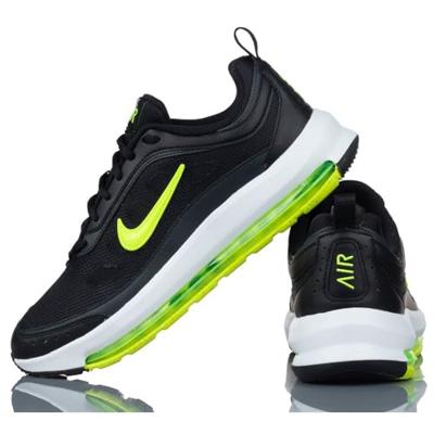 Nike Air Max AP Sneakers Heren Zwart/Grijs/Groen - Maat 44.5 - Kleur: Zwart | Soccerfanshop