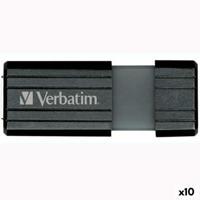 USB stick Verbatim Store'n'Go PinStripe Zwart 16 GB - thumbnail