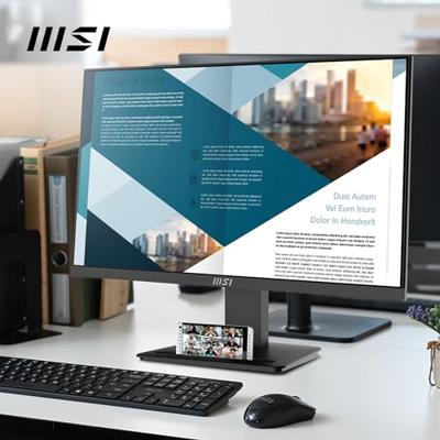 MSI Pro MP2412 computer monitor 60,5 cm (23.8") 1920 x 1080 Pixels Full HD LCD Zwart