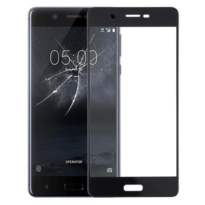De Lens van het buitenste glas van de voorste scherm voor Nokia 5(Black)