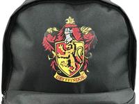 Harry Potter Backpack Gryffindor Black Burgundy - thumbnail