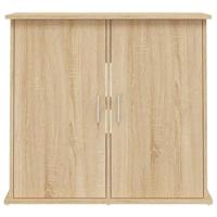 Aquariumstandaard 81x36x73 cm bewerkt hout sonoma eikenkleurig - thumbnail