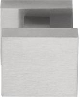 Formani Square LSQ61V voordeurknop vast op rozet - mat RVS - thumbnail