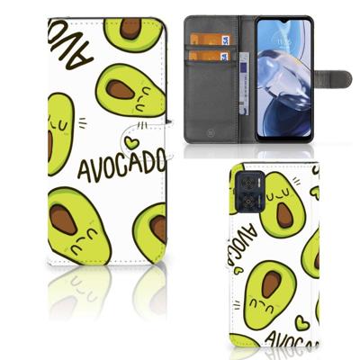 Motorola Moto E22 | E22i Leuk Hoesje Avocado Singing Motorola Moto E22 | E22i Leuk Hoesje Avocado Singing