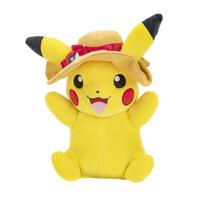 Pokemon Pluche - Pikachu with Summer Hat - thumbnail