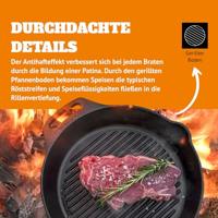Petromax Grill Fire Skillet gp30 met steel bak-/braadpan - thumbnail