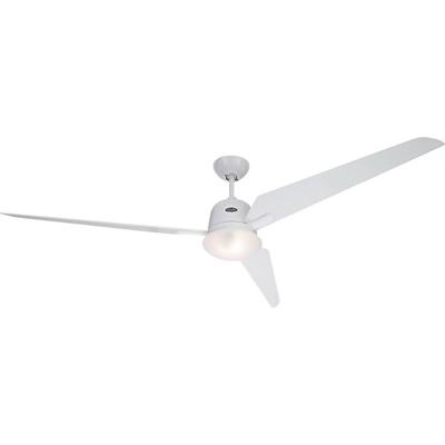 CasaFan Eco Aviatos 162 WE-WE Plafondventilator 31 W (Ø x h) 162 cm x 365 mm Wit-lak Verwisselbare bladen, Met lamparmatuur, Met afstandsbediening CasaFan Eco Aviatos 162 WE-WE Plafondventilator 31 W (Ø x h) 162 cm x 365 mm Wit-lak Verwisselbare bladen, Met lamparmatuur, Met afstandsbediening