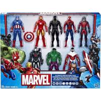 Marvel Actie Figuren 8 Stuks - thumbnail
