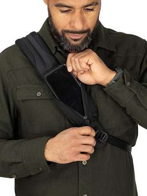 Osprey Aoede Sling Schoudertas Black 2L Osprey Aoede Sling Schoudertas Black 2L