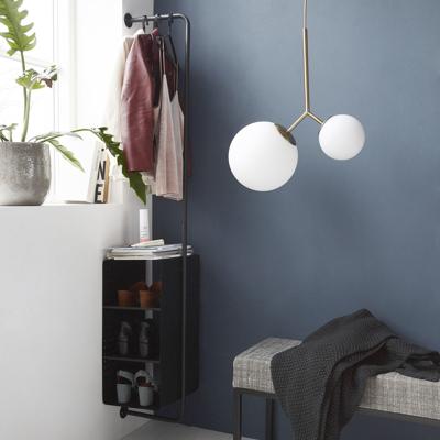 House Doctor - Ways Wandrek met planken - Zwart