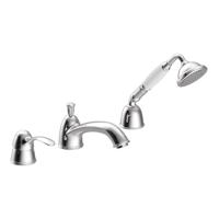 Badrandkraan Tres Clasic Mengkraan Incl. Handdouche Chroom - thumbnail