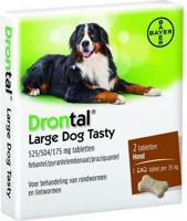 Drontal Large Dog Tasty Ontwormingsmiddel - thumbnail