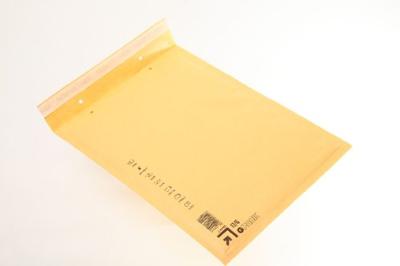 Comebag luchtkussenenveloppen, ft 230 x 340 mm, met stripsluiting, bruin, doos van 100 stuks