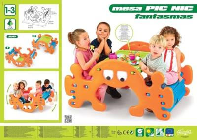 FEBER - 800010242-2 in 1 schommelspel voor picknicktafels