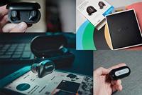 Boya bluetooth draadloze stereo oordopjes by-ap1 zwart - thumbnail