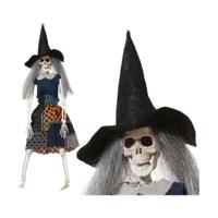 Halloween Decoraties Heks Skelet 47 cm - thumbnail