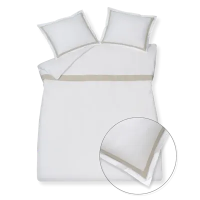 Vandyck Purity Capri white kussensloop
