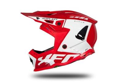UFO PLAST Helmet echus m red/white