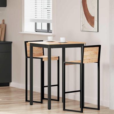 Bartafel Naturel 110 x 55 x 105 cm Massief grenenhout