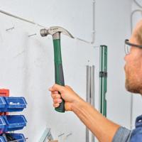 Bosch Klauwhamer 450 g (hardcarbidestaal V-vormige klauwtrekker Softgrip handgreep trillingsarm) - thumbnail