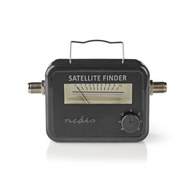 Satellietmeter die de signaalsterkte meet