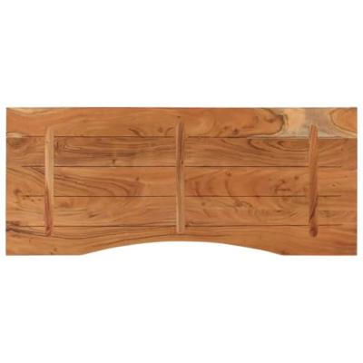 Bureaublad rechthoekig 140x60x2,5 cm massief acaciahout
