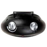 Domo warmeluchtblazer IP21, zwart - thumbnail