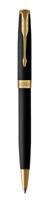 Balpen Parker Sonnet matte black lacquer GT medium - thumbnail
