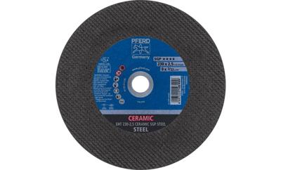 PFERD TOOLS EHT 230-2,5 CERAMIC SGP STEEL 61323025 Doorslijpschijf recht 230 mm 25 stuk(s) Staal PFERD TOOLS EHT 230-2,5 CERAMIC SGP STEEL 61323025 Doorslijpschijf recht 230 mm 25 stuk(s) Staal