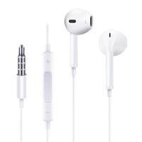 JOYROOM JR-EP1 1.2m 3 5 mm Plug draad Control In-Ear oortelefoon voor iPhone iPad Galaxy Huawei Xiaomi LG HTC en andere Smart Phones (wit) - thumbnail
