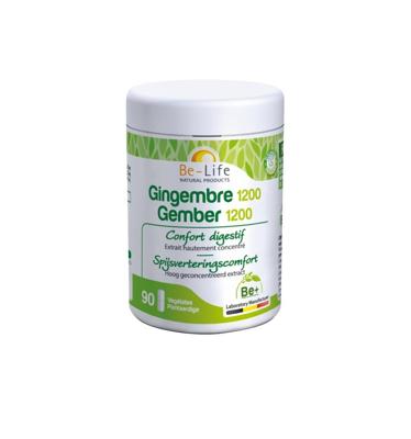 Be-Life Gember 1200 bio 90 Vegetarische capsules