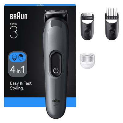 Lichaamsscheerapparaat Braun S3 GROCERY AIO3500