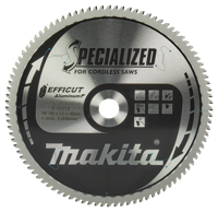 Makita Afkortzaagblad voor Aluminium | Efficut | Ø 305mm Asgat 30mm 96T - E-13312 - thumbnail