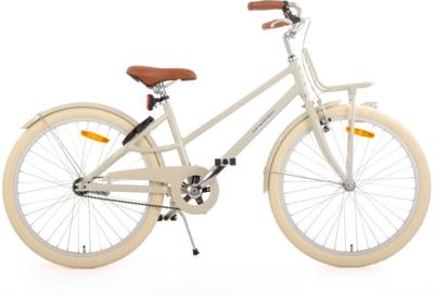 AMIGO Urban Aluminium Frame 24 Inch Meisjes Terugtraprem Zandbruin