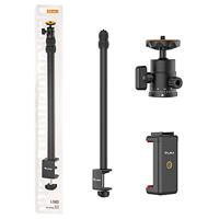 VIJIM LS03 Extra hoog uitschuifbaar statief met tafelklem - thumbnail