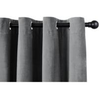 Lifa Living - Fluwelen Gordijnen - 150 x 250 cm - Grijs - Verduisterend - thumbnail