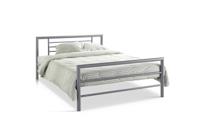 Bed Patrick Grijs 140x200cm - thumbnail