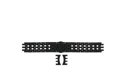 Horlogeband Breil BW0409 Staal Zwart 22mm