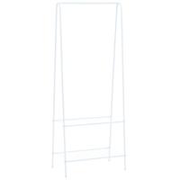 Kledingrek 59x35x150 cm wit - thumbnail