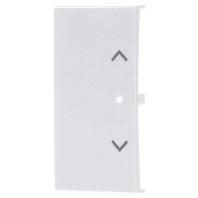 Busch-Jaeger 2CKA006220A0055 Afdekking 2-voudig free@home Verkeerswit, Wit 1 stuk(s) - thumbnail