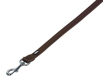 Nobby Classic Preno Hondenriem, 120 cm/20-25 mm, Bruin