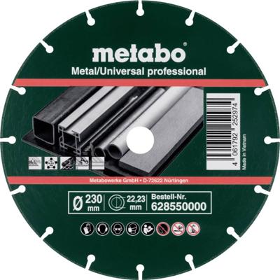Metabo 628550000 Diamanten doorslijpschijf 230 mm 1 stuk(s) Metaal (verzinkt)