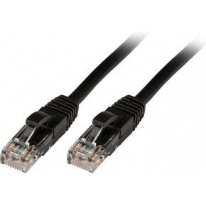 LINDY 48079 RJ45 Netwerkkabel, patchkabel CAT 6 U/UTP 3.00 m Zwart 1 stuk(s)