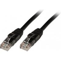 LINDY 48079 RJ45 Netwerkkabel, patchkabel CAT 6 U/UTP 3.00 m Zwart 1 stuk(s) - thumbnail